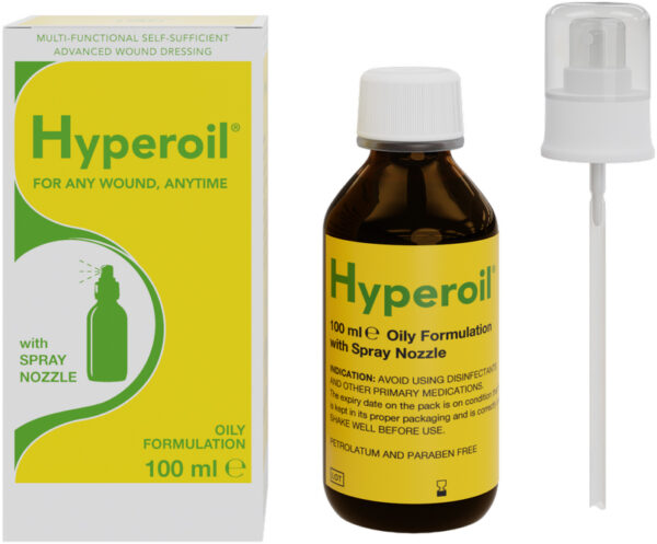 Загоюючий масляний спрей Hyperoil Oil Spray Glass Bottle