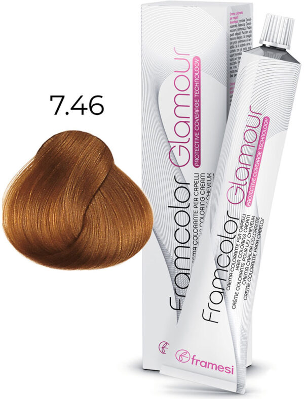 Крем-фарба Framcolor Glamour 7.46