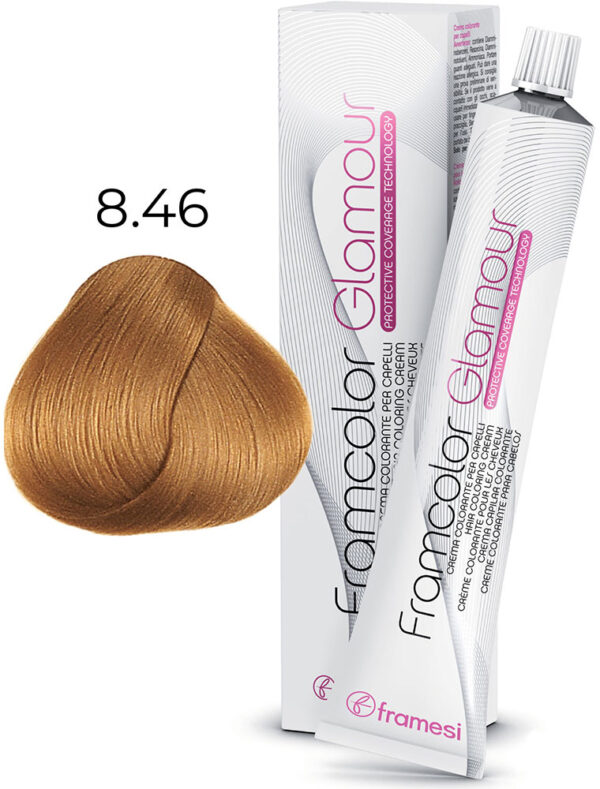 Крем-фарба Framcolor Glamour 8.46