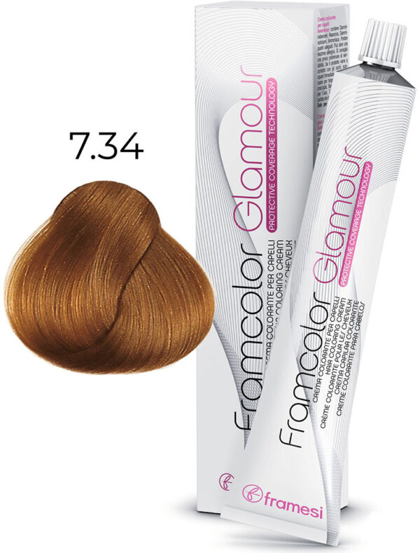 Крем-фарба Framcolor Glamour 7.34