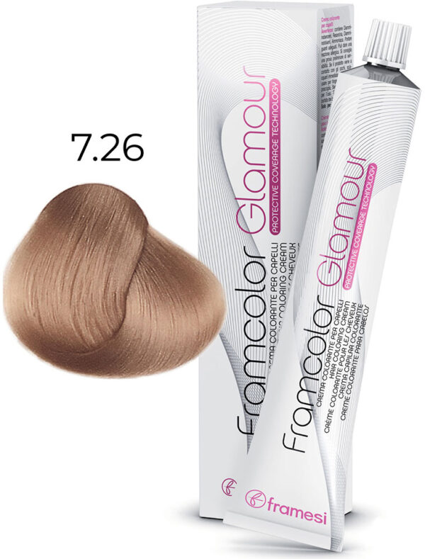 Крем-фарба Framcolor Glamour 7.26
