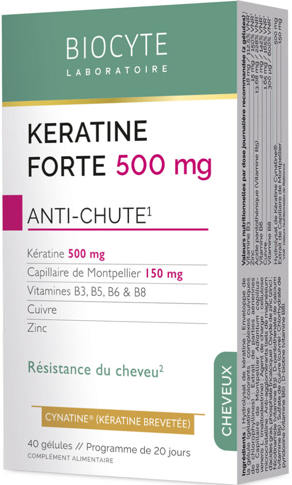 Харчова добавка для росту волосся Keratine Forte Full Spectrum